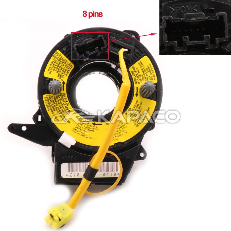 Spiral Cable Clock Spring BBP3-66-CS0A  For Mazda 3 BK 2006 - 2009